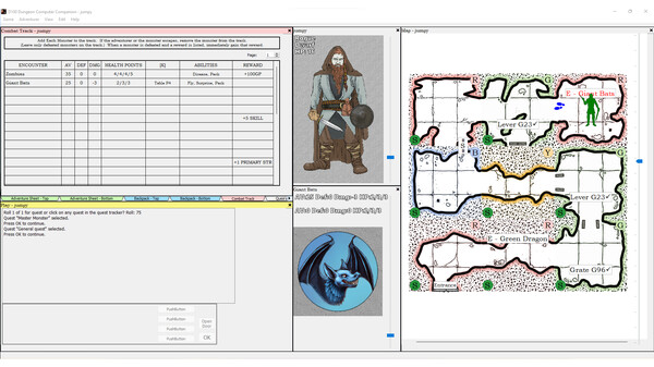 D100 Dungeon Computer Companion screenshot 5