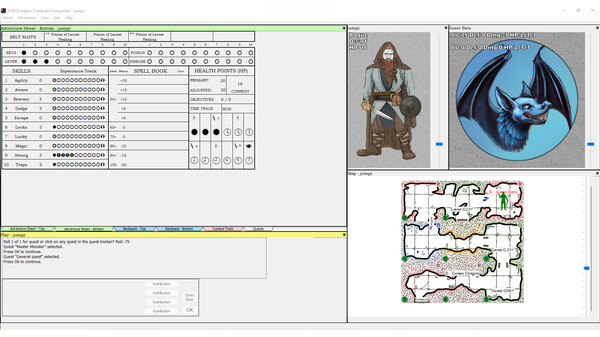D100 Dungeon Computer Companion screenshot 3