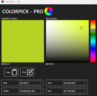 Colorpick - PRO screenshot 0
