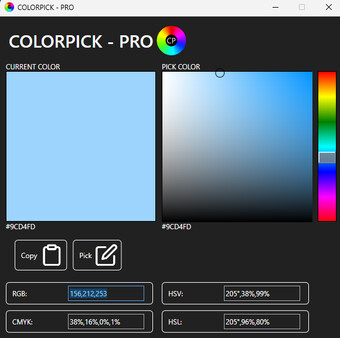Colorpick - PRO screenshot 1