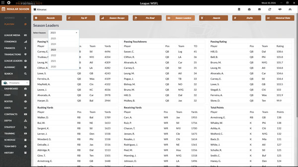Draft Day Sports: Pro Football 2021 screenshot 10