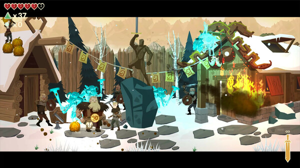 Leif's Adventure: Netherworld Hero screenshot 2