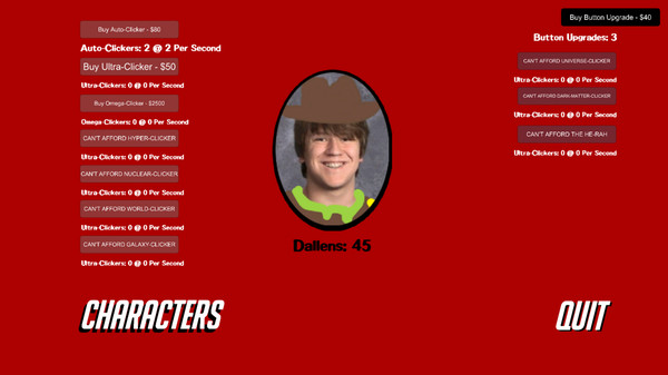 Dallen Clicker Ultimate screenshot 2