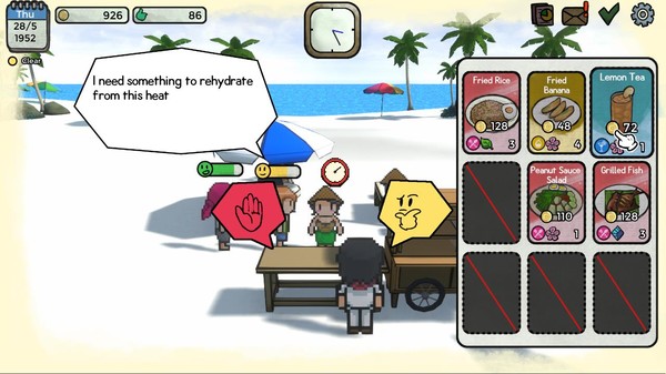 Seaside Cafe Story screenshot 2