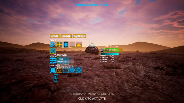 Transcender screenshot 1