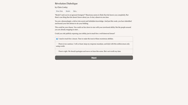 Revolution Diabolique screenshot 1