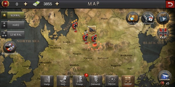 World War 2: Strategy Simulator screenshot 1