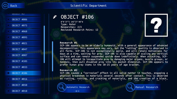 SCP Strategy screenshot 8