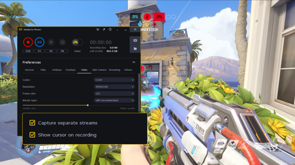 Gecata by Movavi 6 – Streaming and Game Recording Software screenshot 6