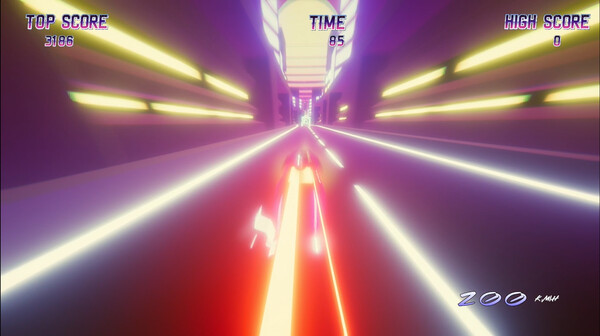 Synthwave Glider screenshot 1