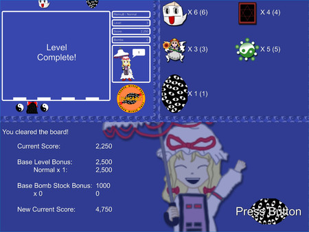 Touhou Block Fall ~ Yukari screenshot 5