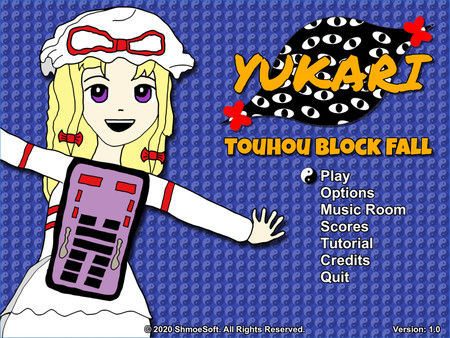 Touhou Block Fall ~ Yukari screenshot 1