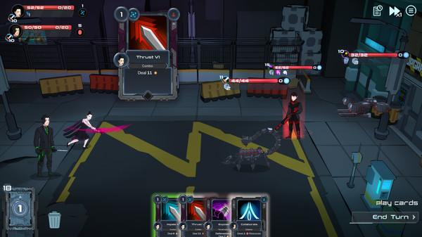 Metroplex Zero: Sci-Fi Card Battler screenshot 10