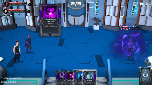 Metroplex Zero: Sci-Fi Card Battler screenshot 4