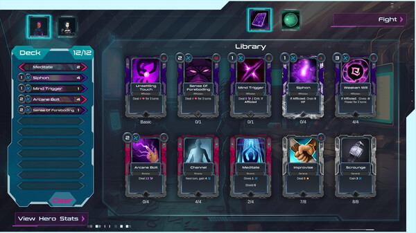 Metroplex Zero: Sci-Fi Card Battler screenshot 5
