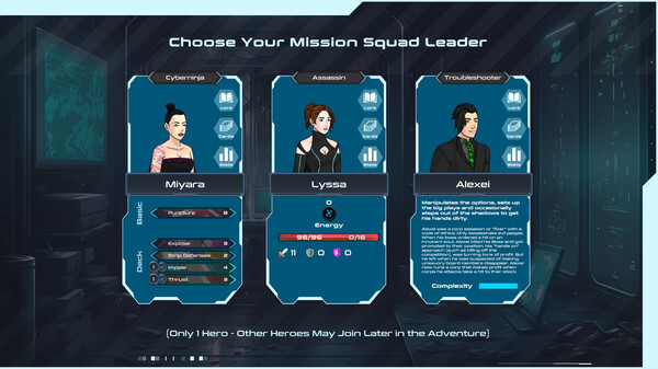 Metroplex Zero: Sci-Fi Card Battler screenshot 9