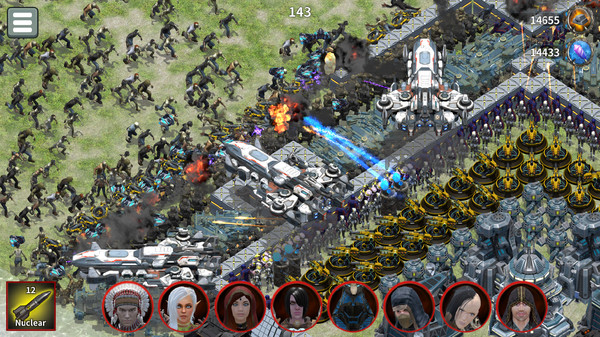 Zombie Rush - Heroes screenshot 2