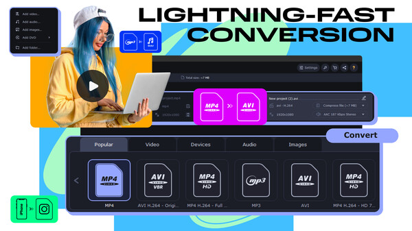 Movavi Video Converter screenshot 1