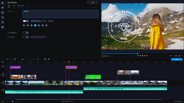 Movavi Video Editor Plus 2021 - Video Editing Software screenshot 3