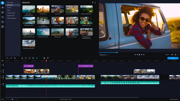 Movavi Video Editor Plus 2021 - Video Editing Software screenshot 5