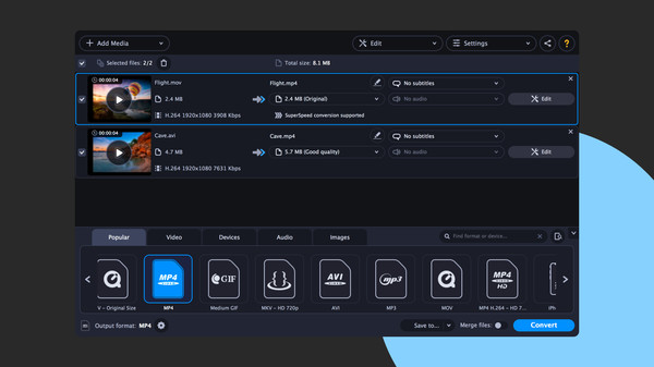 Movavi Video Suite 2021 Steam Edition -- Video Making Software - Video Editor, Screen Recorder and Video Converter screenshot 3