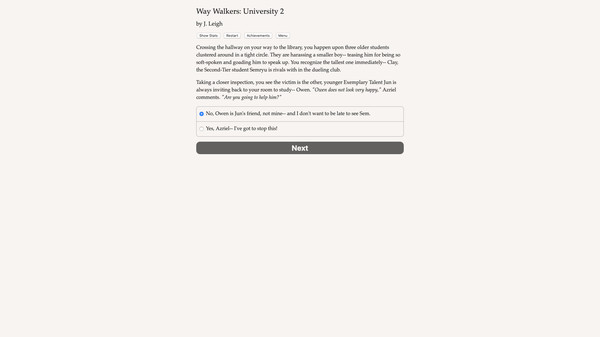 Way Walkers: University 2 screenshot 0