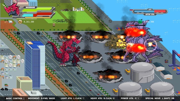 Daikaiju Daikessen: Versus screenshot 4