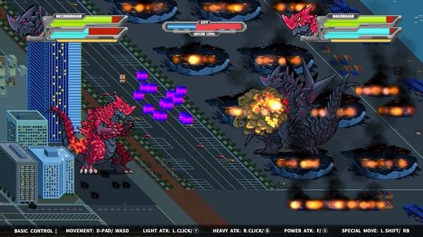 Daikaiju Daikessen: Versus screenshot 1