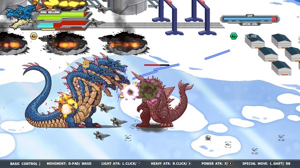 Daikaiju Daikessen: Versus screenshot 6