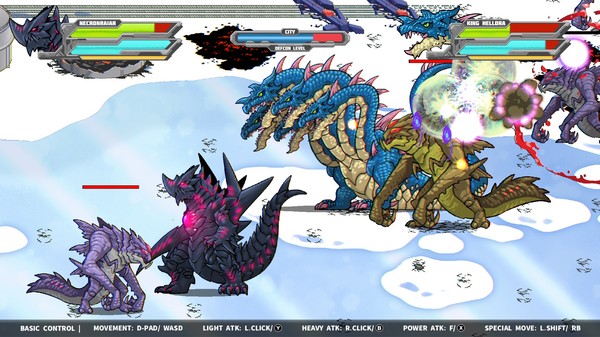 Daikaiju Daikessen: Versus screenshot 2