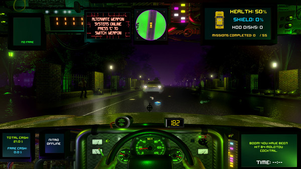 CyberTaxi screenshot 1
