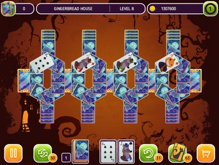 Solitaire Halloween Story screenshot 2
