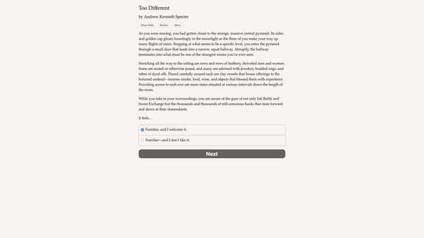 Too Different screenshot 1