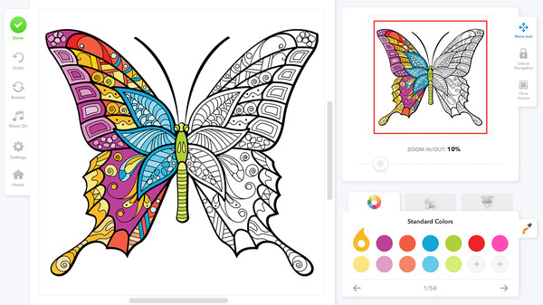 Coloring Book for Adults screenshot 2