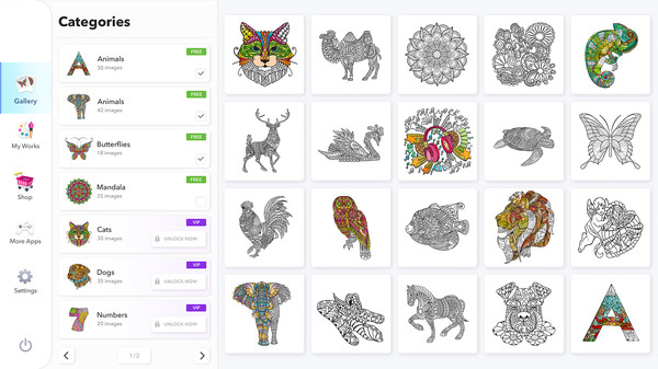 Coloring Book for Adults screenshot 4