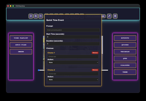 FMVMachine screenshot 2