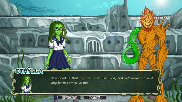 Mythos Ever After: A Cthulhu Dating Sim screenshot 5
