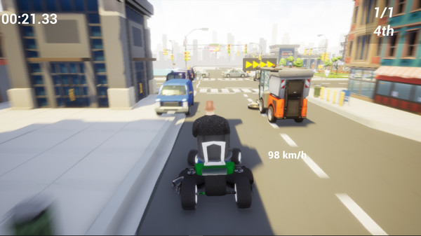 Lawnmower Game: Racing screenshot 2