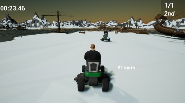 Lawnmower Game: Racing screenshot 3
