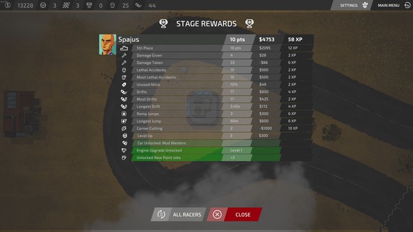 Bloody Rally Show: Prologue screenshot 3
