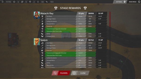 Bloody Rally Show: Prologue screenshot 8
