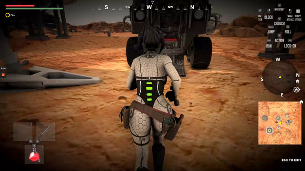 Outcast on Mars screenshot 2