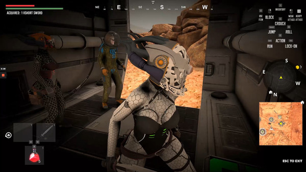 Outcast on Mars screenshot 1