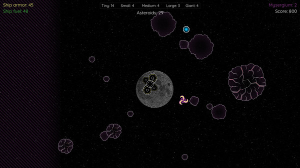 Dark Asteroids screenshot 1