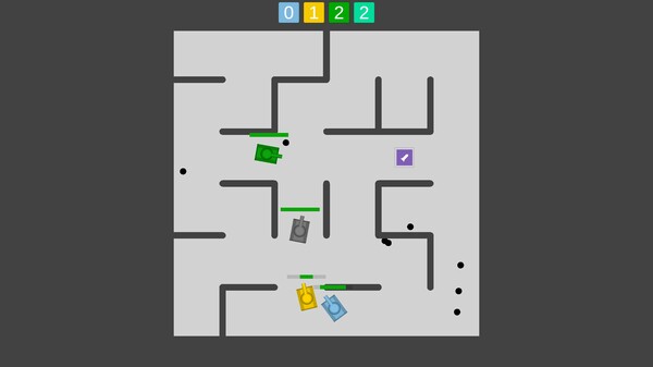 Tanks in Labyrinth screenshot 1