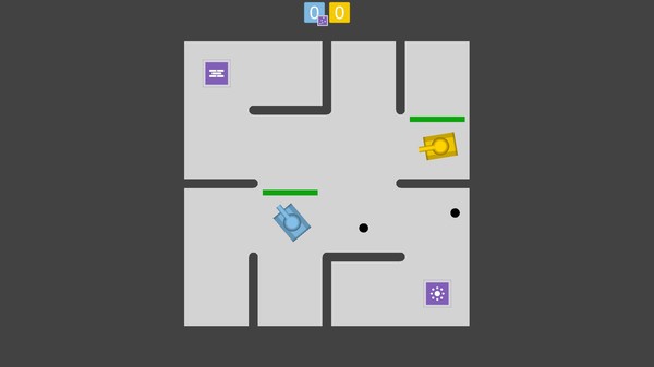 Tanks in Labyrinth screenshot 2