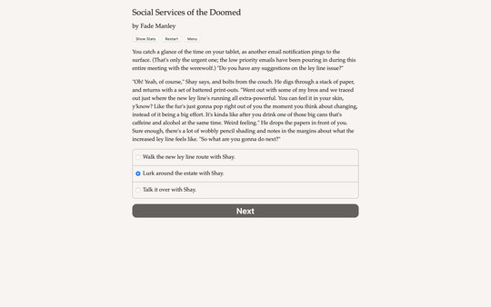 Social Services of the Doomed screenshot 4