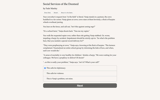 Social Services of the Doomed screenshot 1