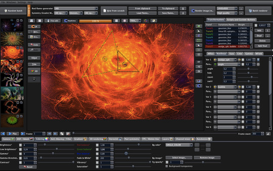 JWildfire screenshot 2