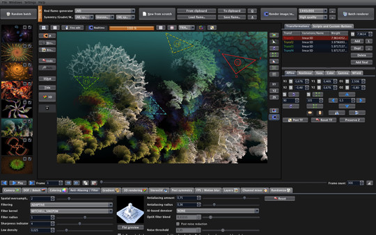JWildfire screenshot 1